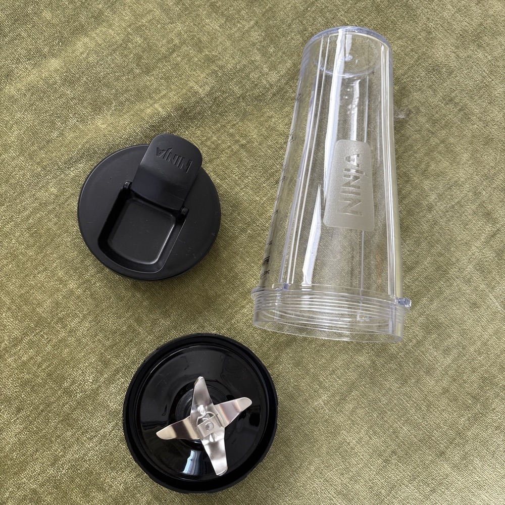 Ninja BL910 System Replacement Single‎ Serve Blender Cup With Lid 24 OZ Capacity